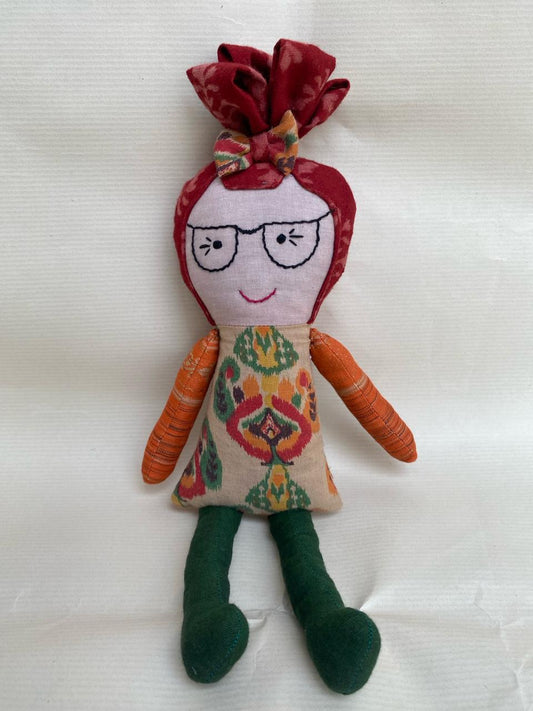 Lolita: Stuffed Rag Doll | Upcycled and Handmade