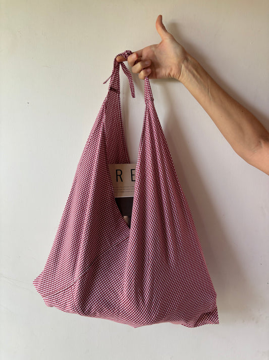 Foldable Furoshiki Bag | Upcycled and Repurposed