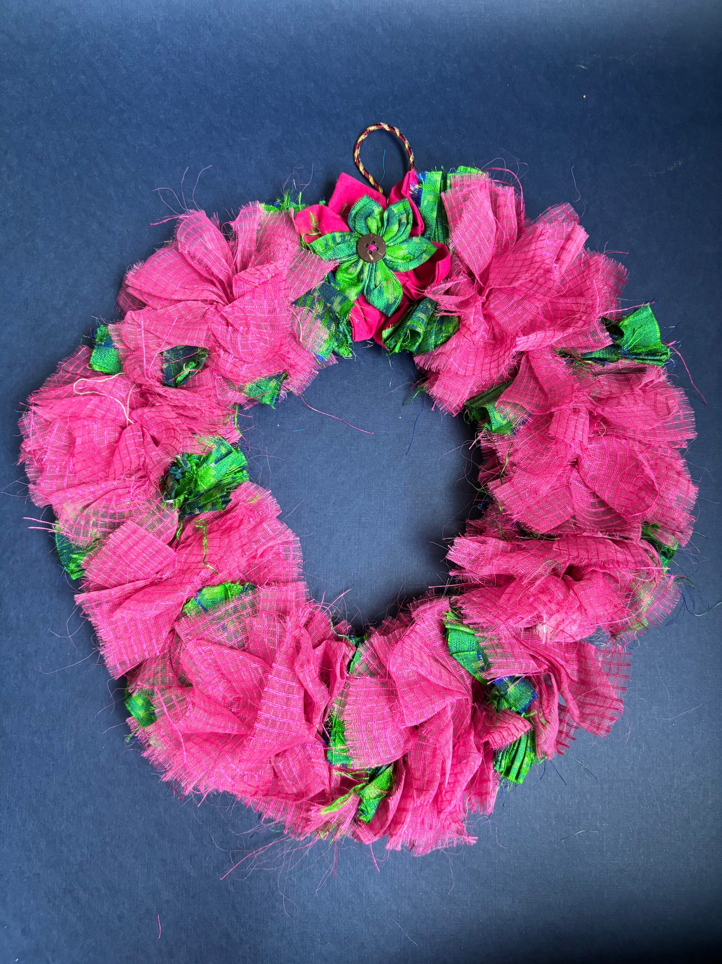 Xmas Wreath | Upcycled Christmas Collection