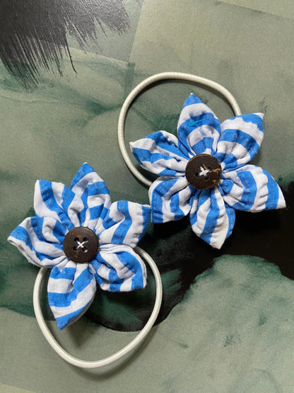 Petal Flower Rubber Band | Upcycled and Handmade