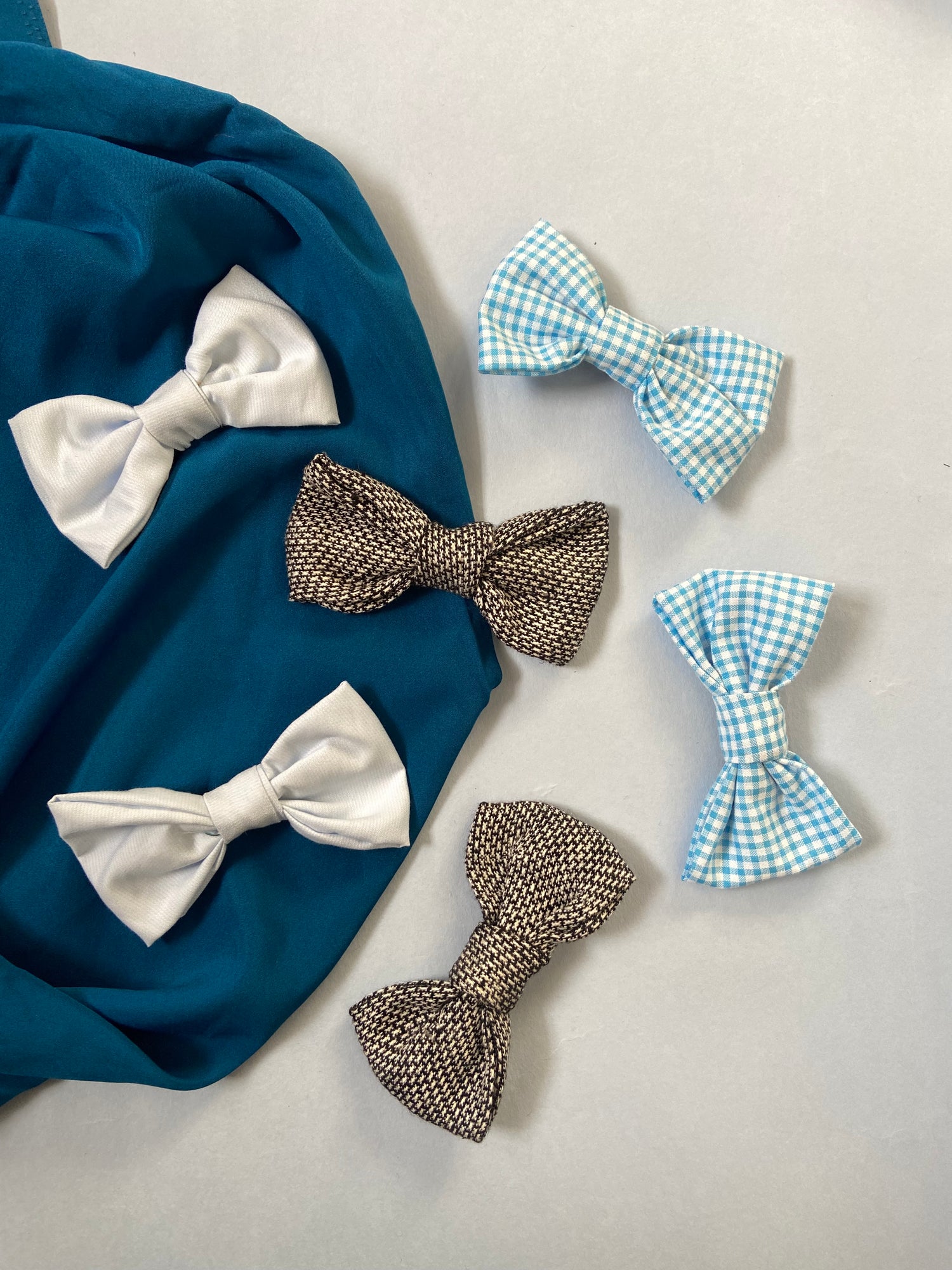 Lovely bows all made using fabric scraps. Unlock the potential of your textile waste with Oh Scrap! Madras