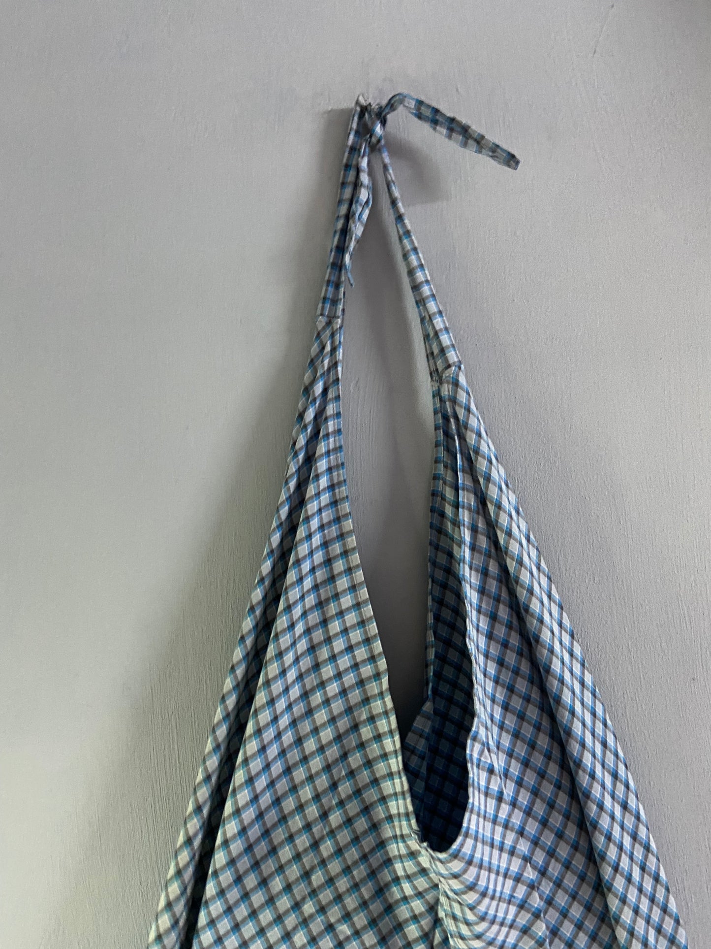 foldable-furoshiki-bag-upcycled-and-repurposed-blue