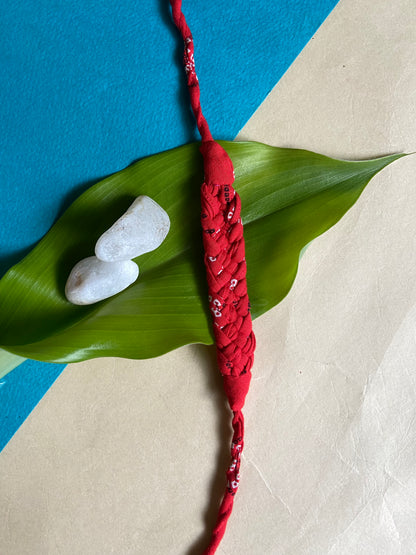 Flat Braided | Upcycled Rakhi