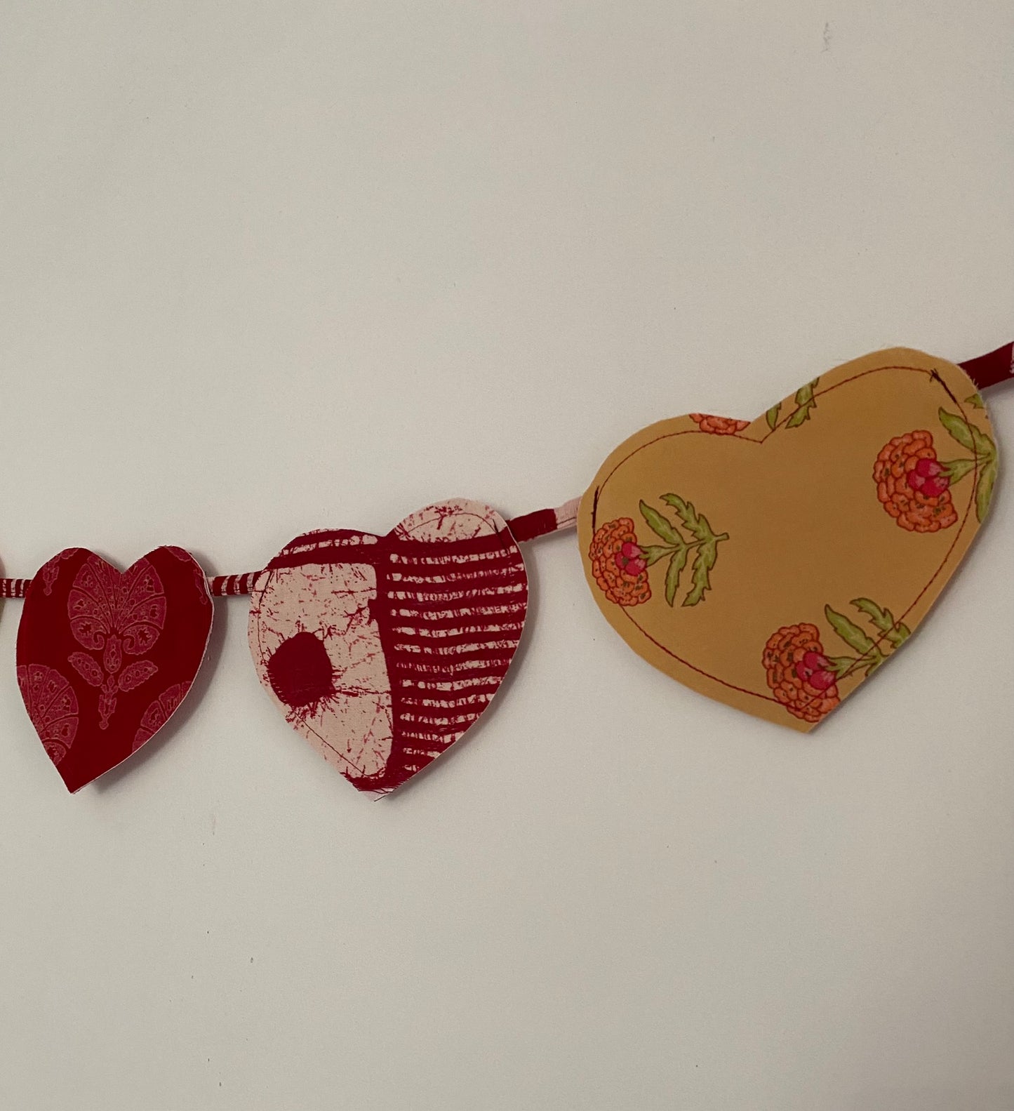 Heart Bunting | Upcycled and Handmade