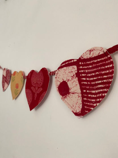 Heart Bunting | Upcycled and Handmade