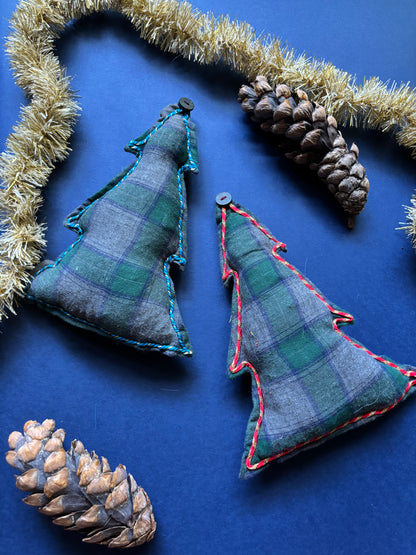 Xmas Tree Cushions | Handmade Christmas Collection