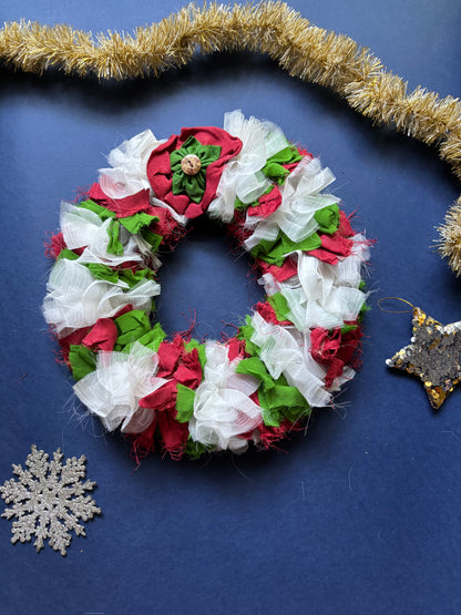 Xmas Wreath | Upcycled Christmas Collection