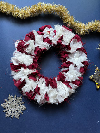 Xmas Wreath | Upcycled Christmas Collection