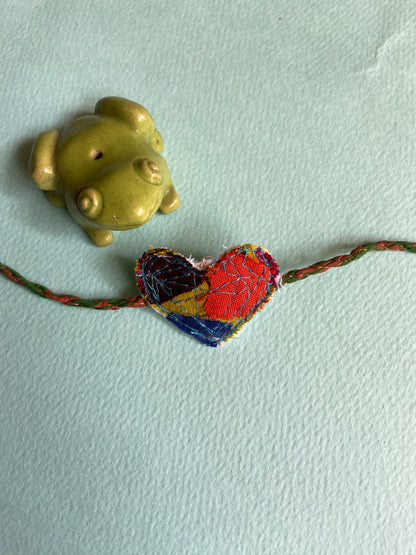 Scrap Heart | Upcycled Rakhi for Kids and Adults