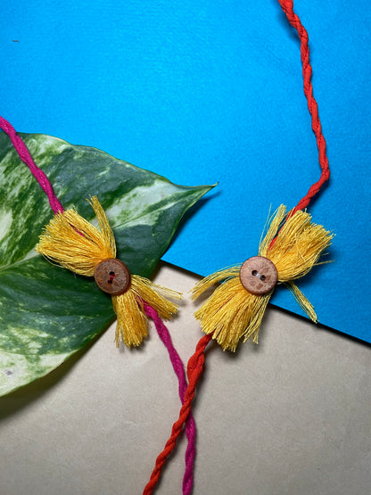 Cotton yarn | Upcycled Rakhi