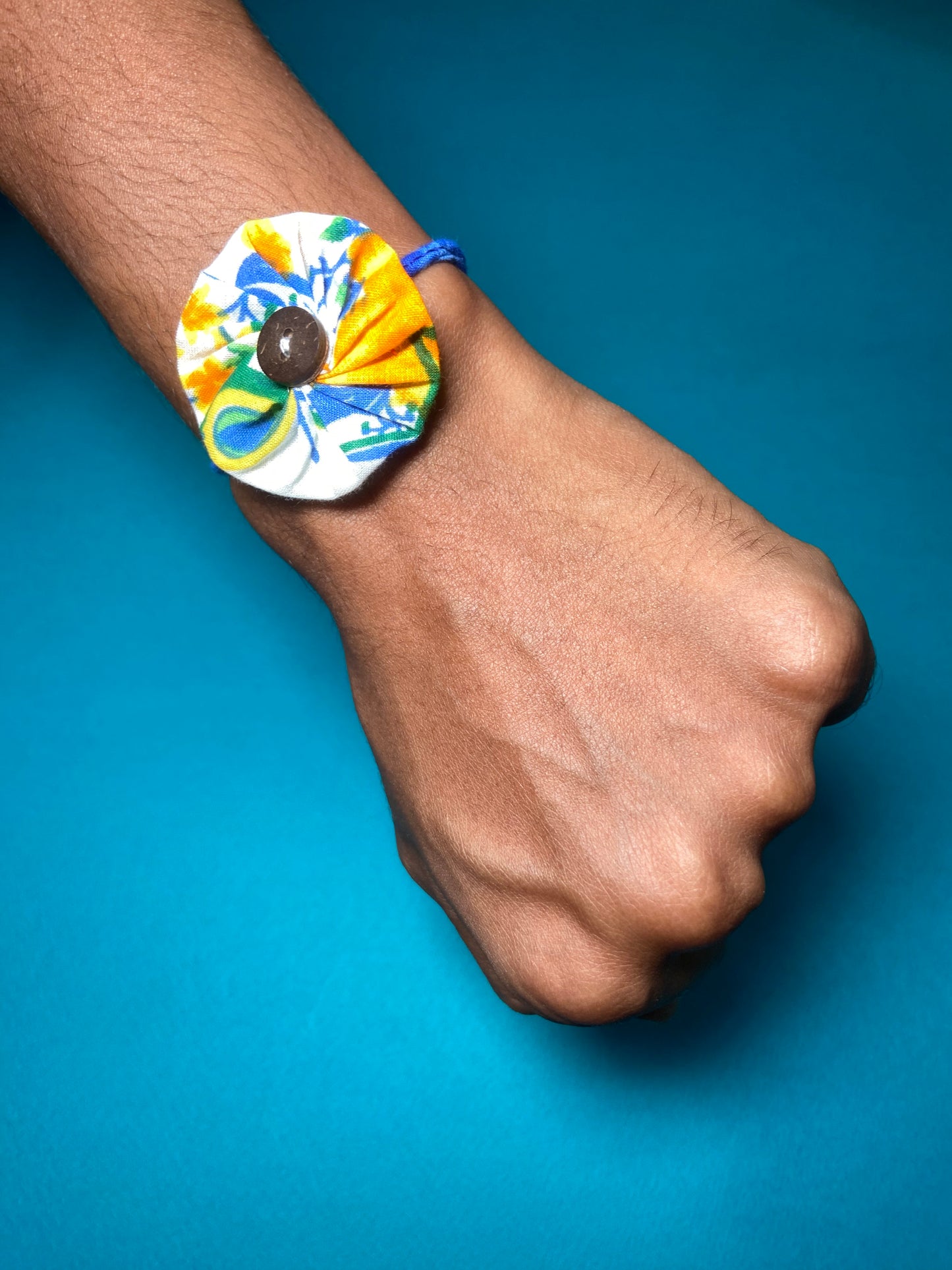 Single Flower | Upcycled Rakhi