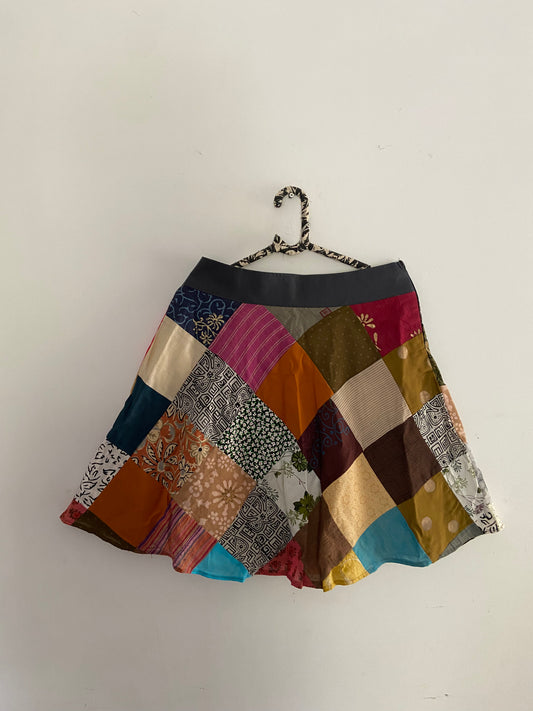 Patchwork Skirt | Upcycled and Zero Waste