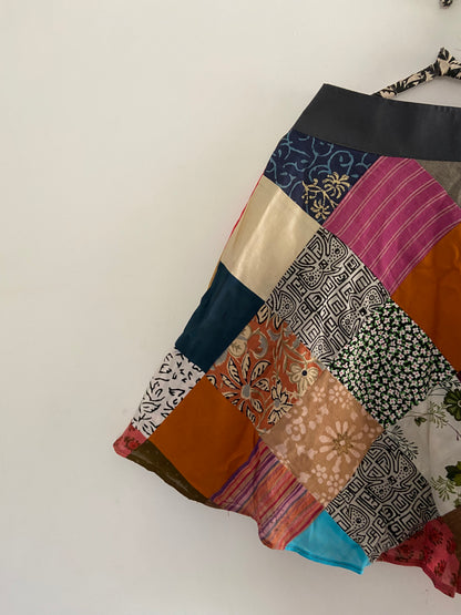 Patchwork Skirt | Upcycled and Zero Waste