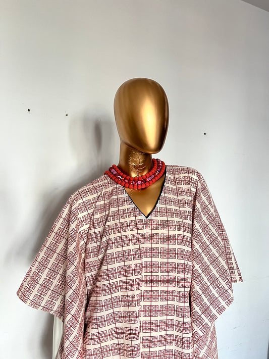 red-block-printed-black-kaftan-upcycled-and-repurposed-half