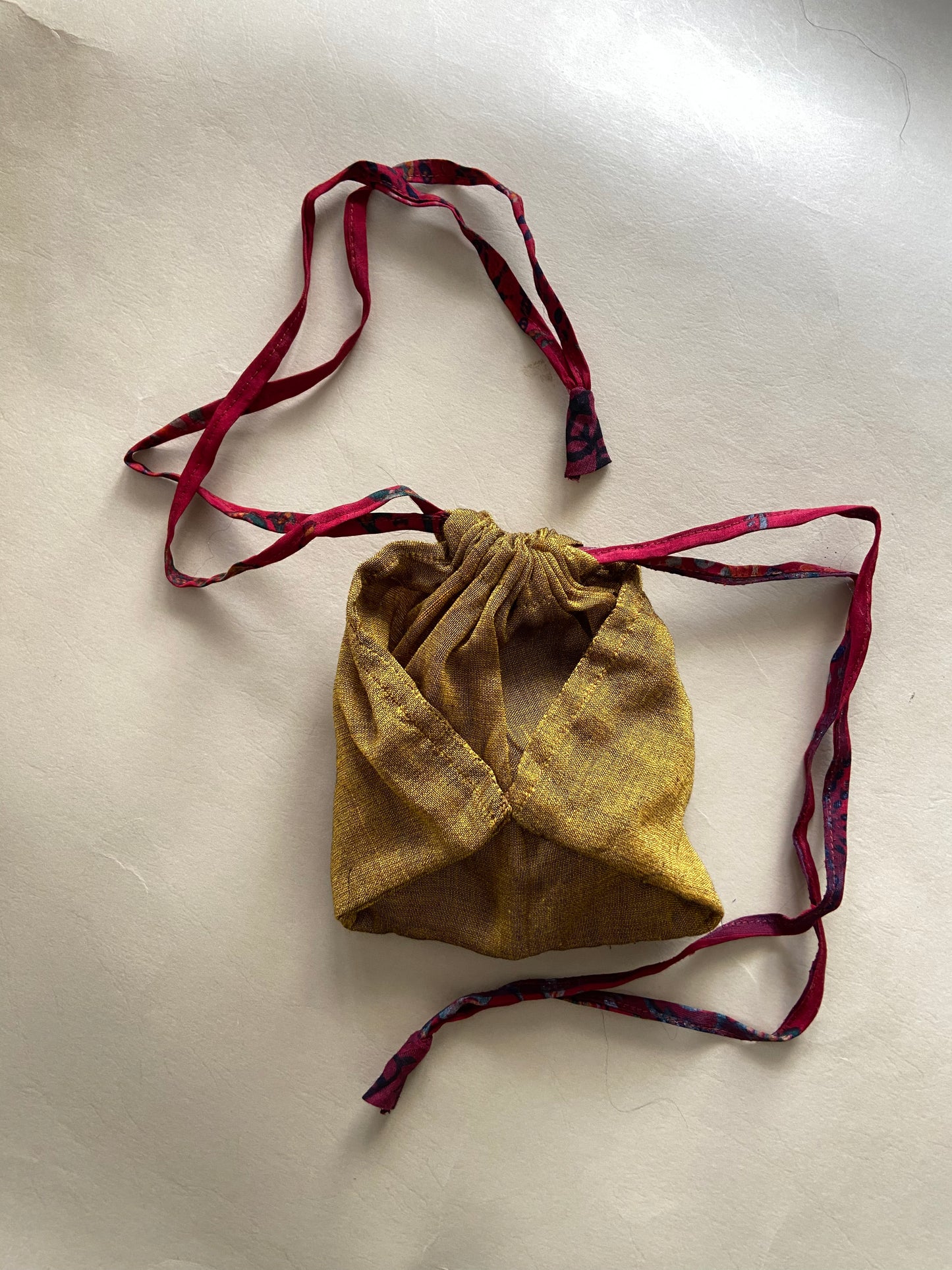 Japanese Potli Bag | Upcycled and Repurposed