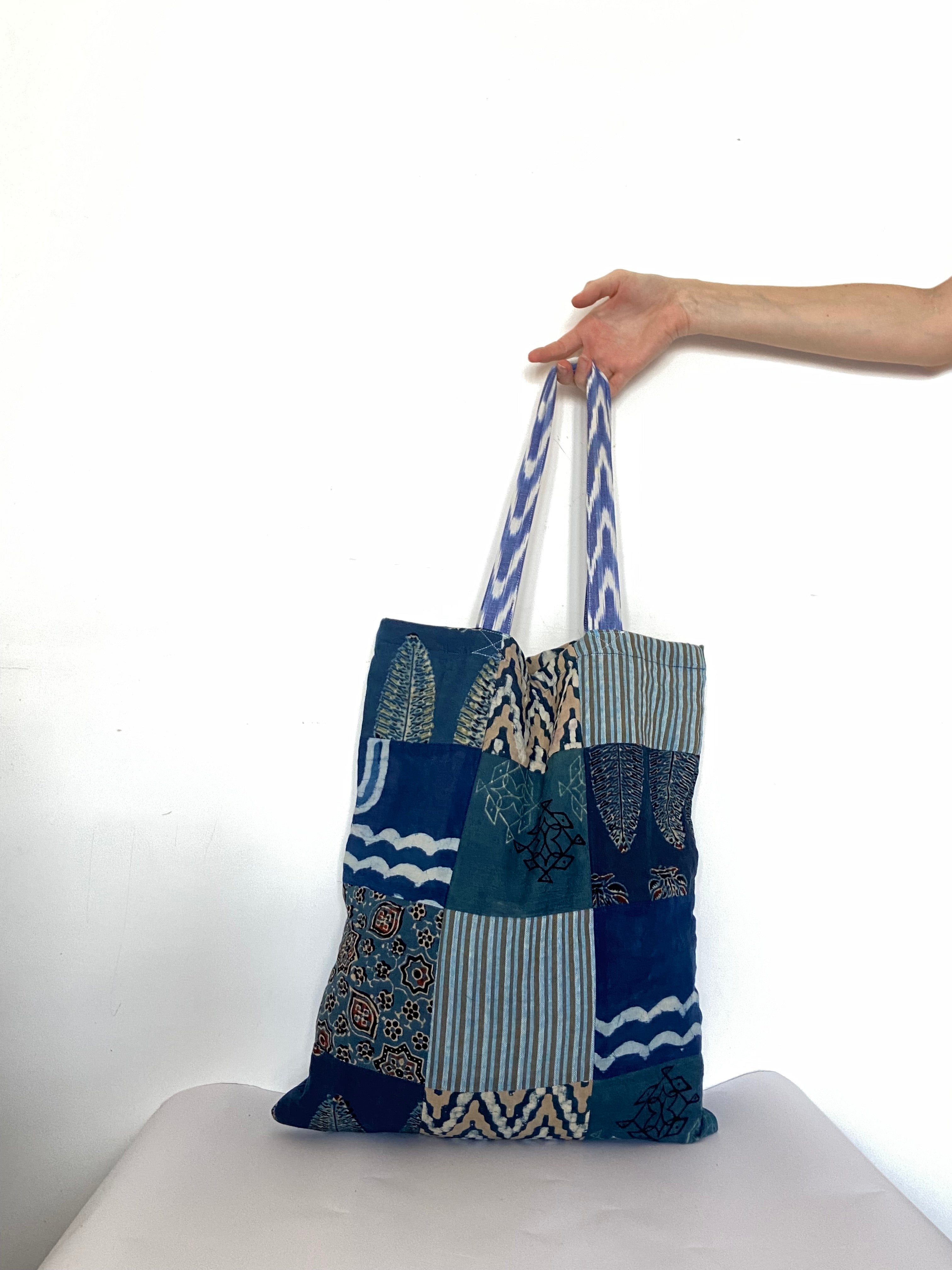 Hand Woven Gamcha Tote Bag – handsondastkar.com