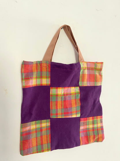 mini-tote-bag-upcycled-and-handmade-purple-front-close