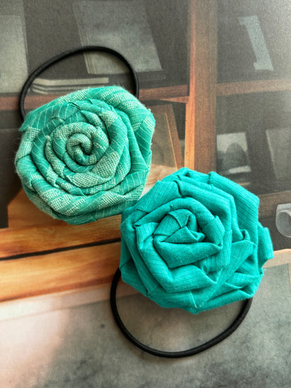 Rose Rubber Band | Upcycled and Handmade