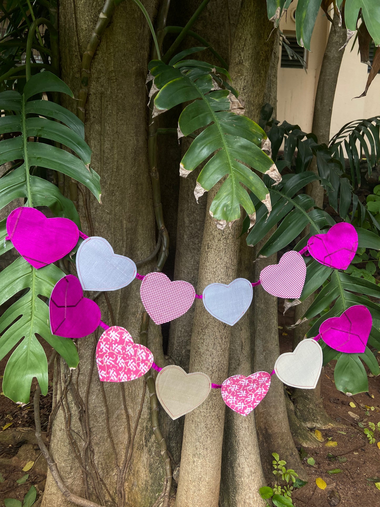 Heart Bunting | Upcycled and Handmade