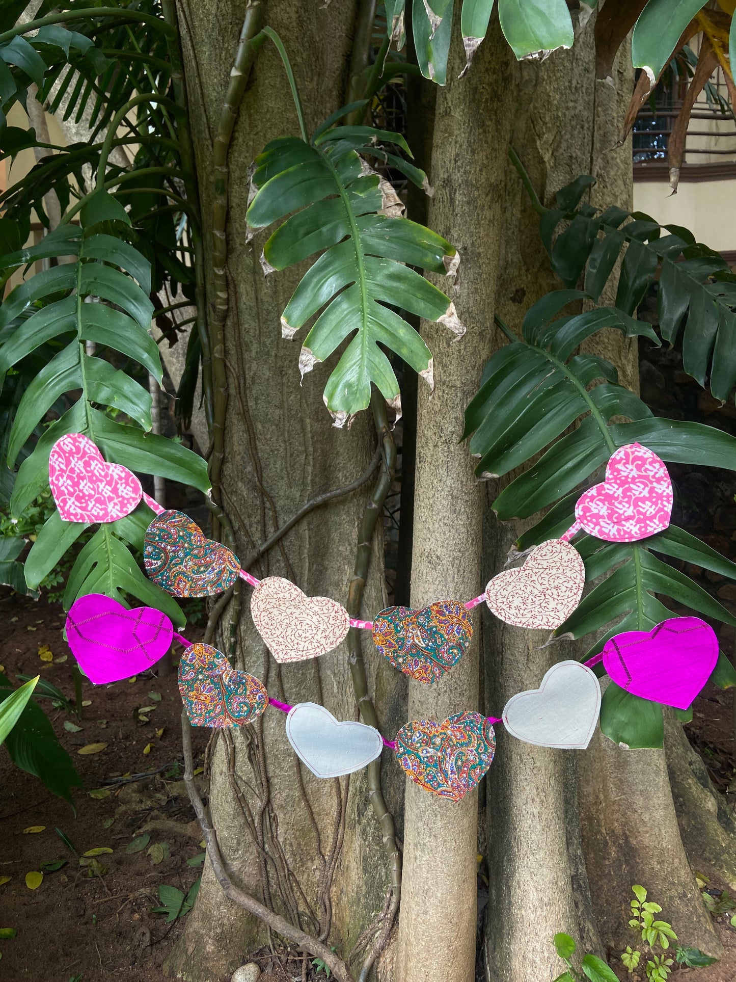 Heart Bunting | Upcycled and Handmade