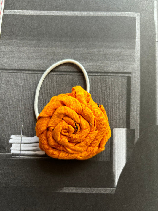 Rose Rubber Band | Single Piece | Handmade & Upcycled