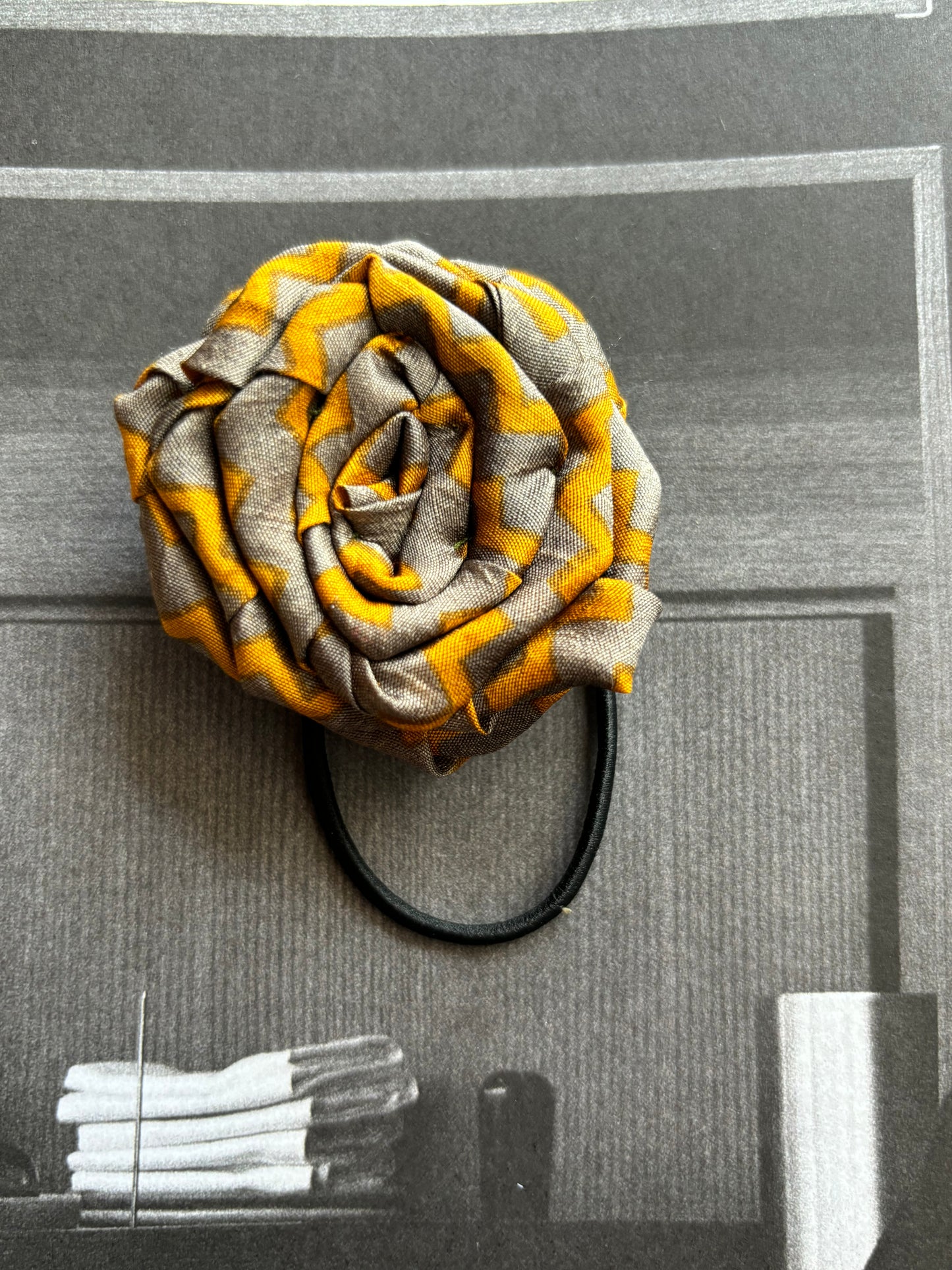 Rose Rubber Band | Single Piece | Handmade & Upcycled