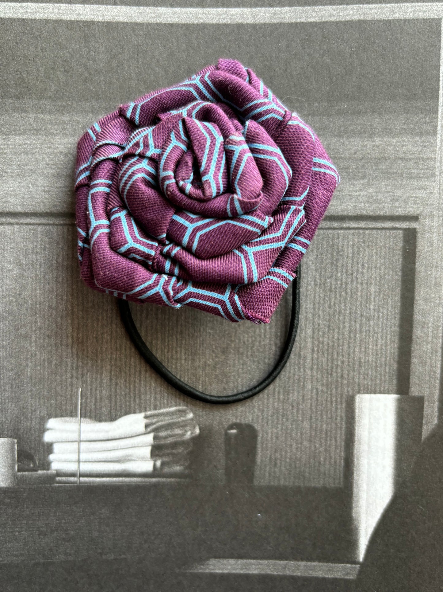 Rose Rubber Band | Single Piece | Handmade & Upcycled