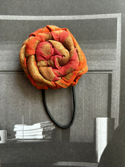 Rose Rubber Band | Single Piece | Handmade & Upcycled