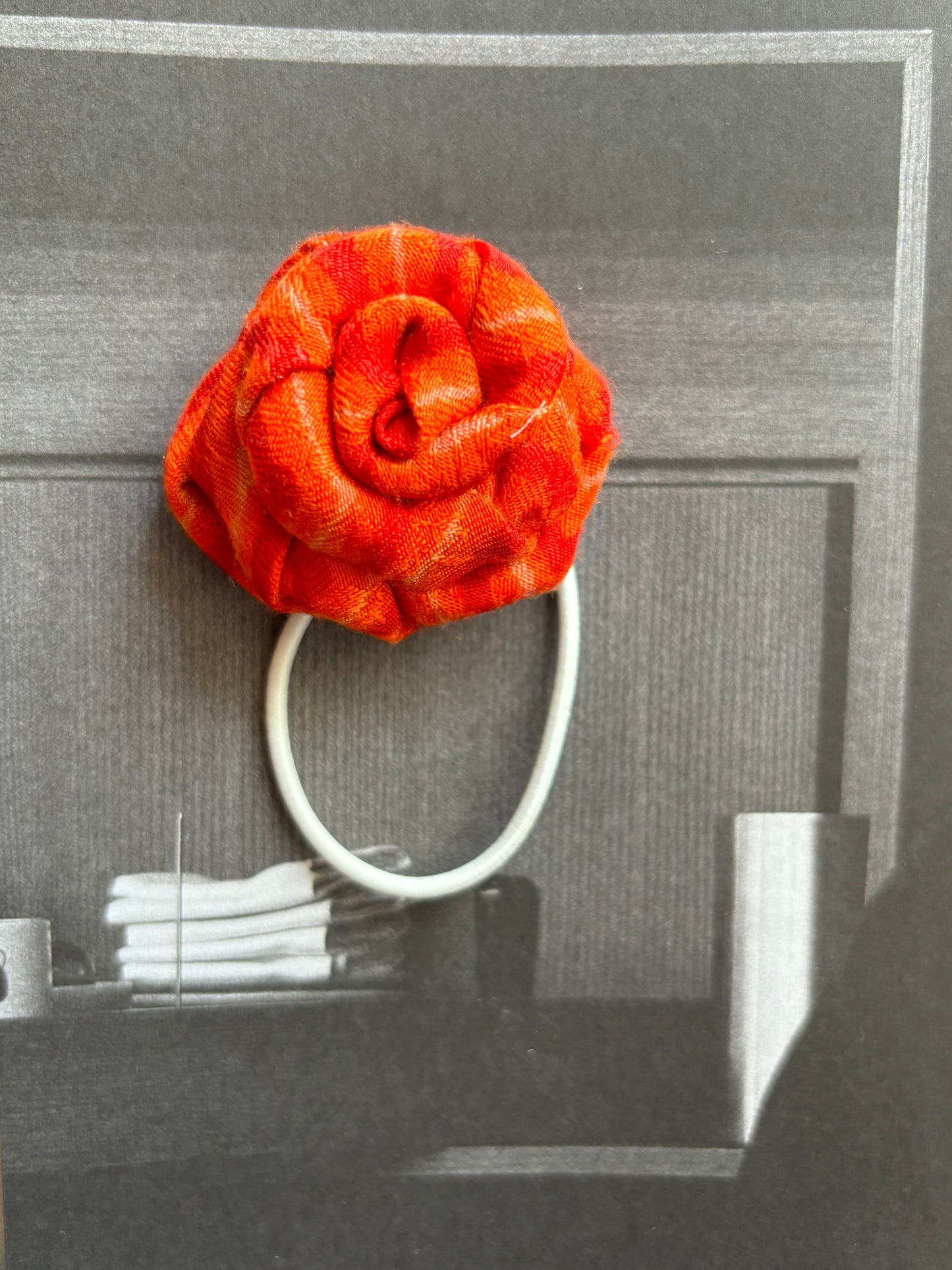 Rose Rubber Band | Single Piece | Handmade & Upcycled