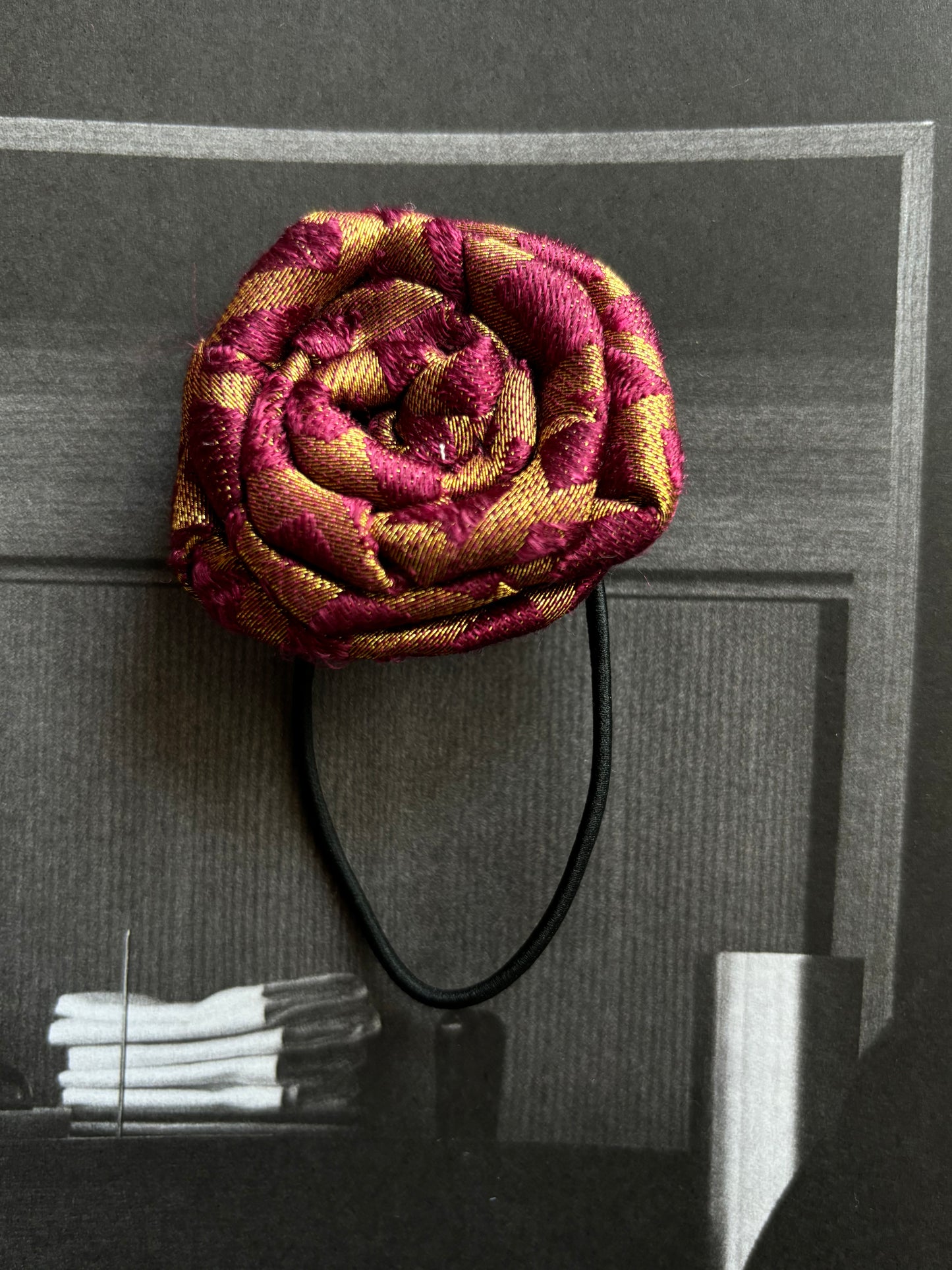 Rose Rubber Band | Single Piece | Handmade & Upcycled