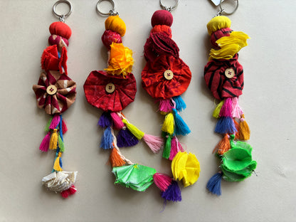 Handmade Tassel Key Chain | Large